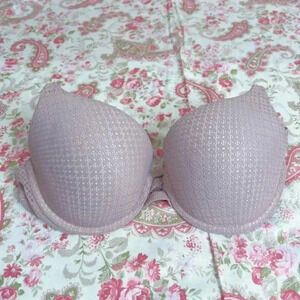 Victoria's Secret Nude Push Up Bra 34C